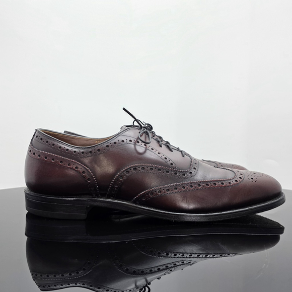 Quiet Luxury Johnston & Murphy 5340 Presidents Oxford Men’s 10 Burgundy Cordovan - Picture 1 of 16